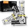 D-Lumina Lampadina HIR2/HB3/HB4 LED Canbus,100W 10000LM 6500K Chip CSP Super Luminoso,Lampadine LED di Ricambio Alogene,IP68 Impermeabile e Sistema di Raffreddamento Avanzato,2 pezzi