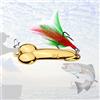 Enjoyard Esche Artificiali Spinning Regalo Scherzoso, Metal Artificiale Pesca Richiamo 15g Per San Valentino Regalo di Compleanno Del Pescatore, Fishing Lure Bait Per Pesca Alla Trota, Spigola