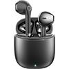 yobola Cuffie Bluetooth, Auricolari Bluetooth 5.1 con Stereo HiFi, Cuffie Wireless con Microfono, Cuffiette Bluetooth con Controllo Touch IPX5 Impermeabili sport