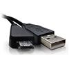 PRICE WIZE Cavo USB / caricabatteria per fotocamera Sony CYBERSHOT DSC-HX100V / DSC-TX10