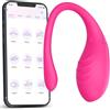 Generico Mini Vîbràtóreper Dónnà Telecòmando Bluetooth App 10 Modalità Vîbràtóre Ṡèẍ Ṯoys Vïbràtoreper Dónnà Puntó G Squîrtïng Vîbràtóri Clídórídè Dónnà Séx Tóyscop Dónnà Ọṿettó Vîbránte MIN1008