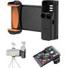MotuTech Mulfonction - Supporto per telefono per DJI Osmo Pocket 3 Telaio Protezione Kit Estensione Cold Shoe Morsetto Telefono per iPhone 15 14 13 12 Pro Max
