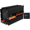 Inverter ONDA PURA per Camper e Nautica 1500W da 12V a 220V miglior prezzo  - Elettropoint