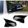 Altsbaos ‎Altsbaos Compatibile con Calotte Ricambio Specchietti Esterni BMW F20 F21 F22 F23 F87 F30 F31 F34 F32 F33 F36 I01 E84 Copri Specchietti bmw Serie 1 2 3 4 i3 x1 Sinistra + Destra (Nero Brillante)