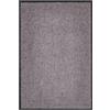 andiamo Zerbino Premium Wash & Clean - resistente zerbino ingresso casa - come zerbino interno o come zerbino esterno coperto - zerbino assorbente 40 x 60 cm tortora