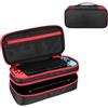 HYGMOCC Switch Carrying Case for Nintendo Switch/Switch OLED,Double Layers Tough 1680d Ballistic Weave, Large Capacity , Travel Carrying Case Pouch for Nintendo Console/TV Dock Accessories