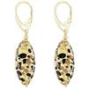 Generic Venetiaurum - Orecchini per Donna con Perle Ovali in Vetro Originale di Murano e argento 925 anallergico- Gioiello completamente Made in Italy Certificato