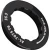 VGEBY Center-Lock-Ruota Anteriore,Mountain Road Bike Center Lock Disco Freno Mozzo Rotore,Cassette Ghiera per 7-11 velocità Bici Montagna(Nero)