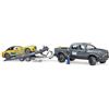 Bruder Pick Up Ram 2500 Power Wagon Con Auto Roadster Racing Team