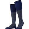 FALKE Uptown Tie M KH cotone al ginocchio fantasia 1 paio, Calzini lunghi Uomo, Blu (Royal Blue 6000), 45-46