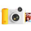 KODAK - Smile + Fotocamera digitale wireless con stampa istantanea - Obiettivo che cambia effetto - Stampe fotografiche adesive 2x3" - Tecnologia di s