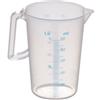 ChefSubito Professional ITP921D Caraffa graduata 0,5 lt impugnatura chiusa con doppia scala