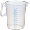 ChefSubito Professional ITP961D Caraffa graduata 5 lt impugnatura chiusa con doppia scala