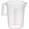 ChefSubito Professional ITP941D Caraffa graduata 2 lt impugnatura chiusa con doppia scala