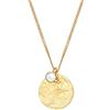 Elli Collana da donna con piastrine in argento Sterling 925 con pietra di luna