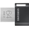 Samsung MUF-64AB unità flash USB 64 GB USB tipo A 3.2 Gen 1 (3.1 Gen 1) Grigio, Argento MUF-64AB/APC