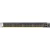 Netgear M4300-52G-PoE+ 1000W PSU Gestito L2/L3/L4 Gigabit Ethernet (10/100/1000) Supporto Power over Ethernet (PoE) 1U Nero GSM4352PB-100NES