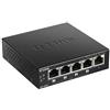 D-Link DGS-1005P switch di rete Non gestito L2 Gigabit Ethernet (10/100/1000) Supporto Power over Ethernet (PoE) Nero DGS-1005P