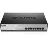 D-Link DGS-1008MP switch di rete Non gestito Gigabit Ethernet (10/100/1000) Supporto Power over Ethernet (PoE) 1U Nero DGS-1008MP