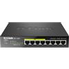D-Link DGS-1008P switch di rete Non gestito Gigabit Ethernet (10/100/1000) Supporto Power over Ethernet (PoE) Nero DGS-1008P