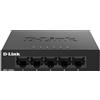 D-Link DGS-105GL switch di rete Non gestito Gigabit Ethernet (10/100/1000) Nero DGS-105GL