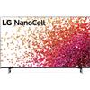 LG ELECTRONICS Televisore LG NanoCell TV 109,2 cm (43") 4K Ultra HD Smart TV Wi-Fi Nero 43NANO753PR