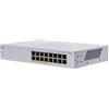 Cisco CBS110 Non gestito L2 Gigabit Ethernet (10/100/1000) Supporto Power over Ethernet (PoE) 1U Grigio CBS110-16PP-EU