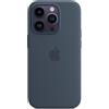 Apple Custodia MagSafe in silicone per iPhone 14 Pro - Blu tempesta MPTF3ZM/A