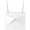 D-Link AX1500 4G Smart Router router wireless Gigabit Ethernet Dual-band (2.4 GHz/5 GHz) Blu, Bianco G415
