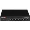Edimax GS-5208PLG V2 switch di rete Gestito Gigabit Ethernet (10/100/1000) Supporto Power over Ethernet (PoE) Nero GS-5208PLG V2
