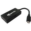 Hamlet HDMI - micro USB F/M adattatore grafico USB Nero XMHL100