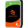 Seagate FireCuda HDD, 4TB, Hard Disk interno - 3.5 CMR SATA, da 6GBit/s, 7.200 giri/min, 256 MB di cache, 300TB/anno, 3 Anni Rescue Services (ST4000DXA05)