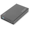 DIGITUS SSD/HDD SATA Enclosure 3.5' USB3.0, for SATA III HDD 3.5', Alu, w/o PSU