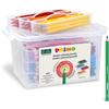 MOROCOLOR Schoolpack 120 Pastelli Primo - 12 Colori Pastelli Maxi per Bambini