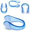 AQASKIN Stringinaso Nuoto - Tappo Naso Piscina - SCONTI QUANTITÀ - Sport in Acqua - Stringi Naso Adulti - Unisex - Nuoto Sincronizzato - Quantità Confezioni: 1-10-25-50-100 PZ (Blu, Quantità 1 pz)