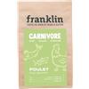 FRANKLIN - Crocchette per gatti adulti sterilizzati - Gamma Carnivore - 70% di carne e pesce - Crocchette senza cereali - Ricche di proteine - Chiusura integrata - Misura 9 mm - 6 kg