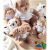 Coniglietto di Peluche con felpa personalizzate o neutre