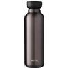 Mepal - Borraccia Ermetica Ellipse - Bottiglia Termica a Doppia Parete - Borraccia per Bere Fuori Casa - Caldo per 12 Ore e Freddo per 24 Ore - Acciaio Inossidabile - 500 ml - Titanium
