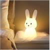 SOLIDEE Lampada Camera Bambini, Silicone Luce Notturna Neonato, 7 Multicolori LED, LED Ricaricabile Lampada da Notte Per Bambini Regalo Neonato Cameretta Bambino