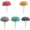 Shineboc - Set di 5 dischi abrasivi in tessuto non tessuto, spugne abrasive, per levigatura, lucidatura di metallo, legno, acciaio, acciaio inox- Diretto 50 mm