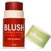 Enooso - Blush in crema stick per Guance Labbra e Occhi CARAMELLO - Illuminante Viso Naturale Profumato e Nutriente con Miche - Glassy Make up 100% Vegan e Artigianale - Made in Italy
