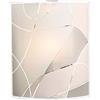 GLOBO Applique ILLU L22 x l22,5 x h0 cm - Blanc