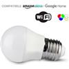V-TAC LAMPADINA LED 5W G45 E27 RGB+BIANCO 3IN1 COMPATIBILE AMAZON ALEXA E GOOGLE HOME VT-5124-LED2755