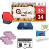 VISEL Set Eliminacode multimediale per 1 fila espandibile a 2 Q Retail Pro