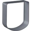 Ferplast Estensione per portina per Piccoli Cani Gatti Gattaiola Porta Basculante Swing 1 Extension, 15,5 x 5 x h 16 cm - profondità 5 cm,Grigio