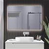 Parama Specchio led 60x80 cm retroilluminato con sensore touch-screen anti impronta | Anka
