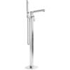 Parama Rubinetteria squadrata per vasca freestanding finitura cromata | Grace