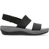Clarks Arla Jacory, Sandali con Zeppa, Donna, Nero, 36.5 EU