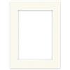 nielsen Conservation Passepartout 1,5 mm, formato esterno 30x40 cm per immagini DIN A4, avorio crema bianco liscio