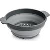 Tescoma 428540 Scolatutto scolapasta Pieghevole ø 24 cm, Linea GrandCHEF